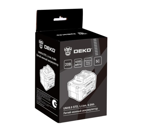 Аккумулятор Deko UNV6.0 STD