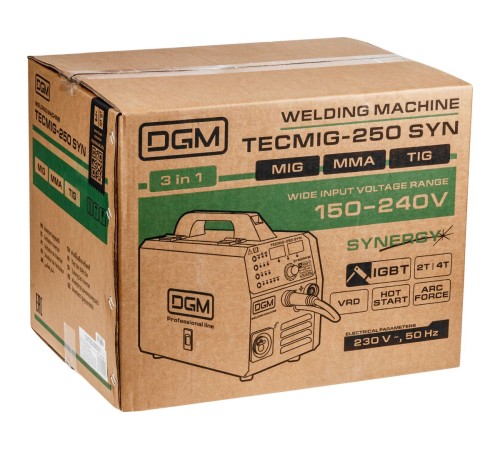 Сварочный полуавтомат DGM TECMIG-250 SYN