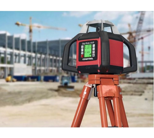 Лазерный ротационный нивелир  CONDTROL Digi Roto HVR 600 метров