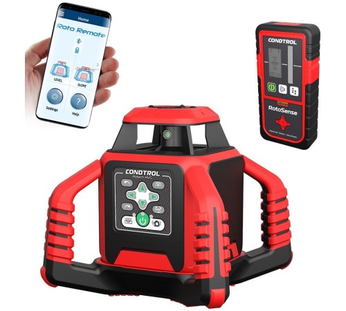 Лазерный ротационный нивелир CONDTROL Rotech HVG 400 метров