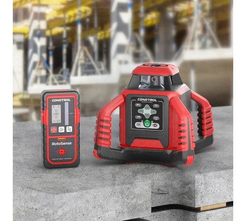 Лазерный ротационный нивелир CONDTROL Rotech HVG 400 метров
