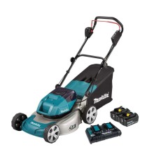 Газонокосилка аккумуляторная Makita DLM460PT2 (2хАКБ и ЗУ)