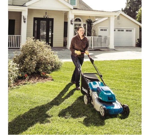 Газонокосилка аккумуляторная Makita DLM460PT2 (2хАКБ и ЗУ)