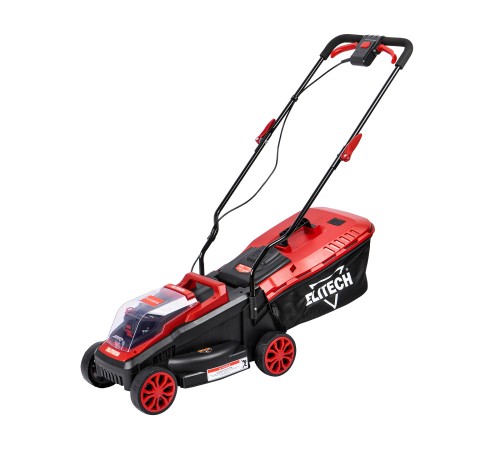 Газонокосилка аккумуляторная ELITECH ГА 2032БТК (АКБ и ЗУ)