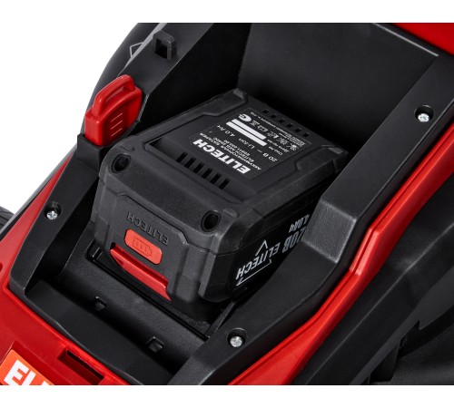 Газонокосилка аккумуляторная ELITECH ГА 2032БТК (АКБ и ЗУ)