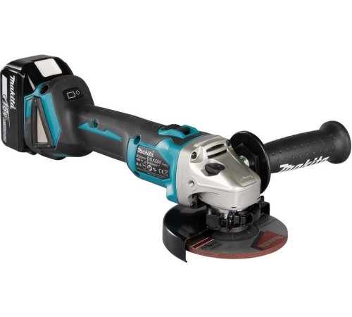 Угловая шлифмашина Makita DGA504RT (1хАКБ 5Ач и ЗУ)