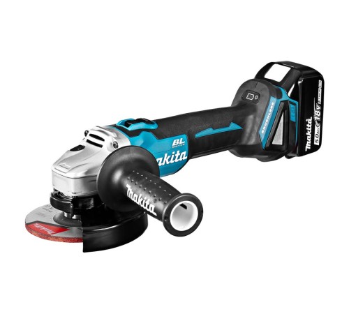 Угловая шлифмашина Makita DGA504RTJ (2хАКБ 5Ач и ЗУ)