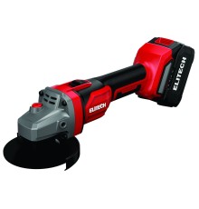 Угловая шлифмашина ELITECH CAG 2012BL (2хАКБ 4Ачи ЗУ)
