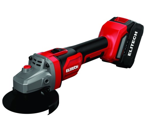 Угловая шлифмашина ELITECH CAG 2012BL (2хАКБ 4Ачи ЗУ)