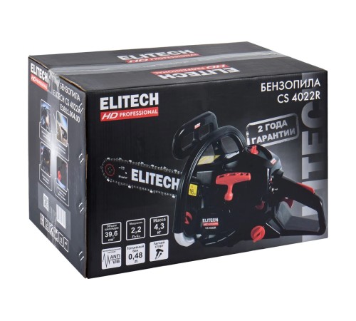 Бензопила ELITECH CS 4022R