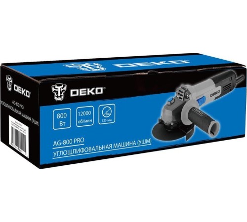 Угловая шлифмашина Deko AG-800 PRO