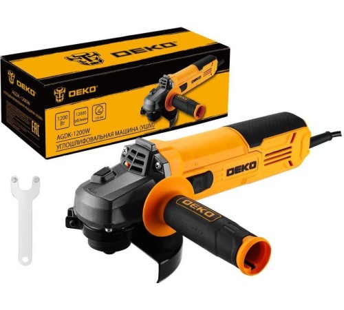 Угловая шлифмашина Deko AGDK-1200W