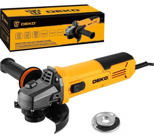 Угловая шлифмашина Deko DKAG1200