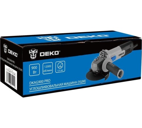 Угловая шлифмашина Deko DKAG900 PRO