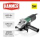 Угловая шлифмашина Hammer USM850D