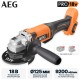 Угловая шлифмашина AEG Powertools BEWS18-125X2-0 (Без АКБ и ЗУ)