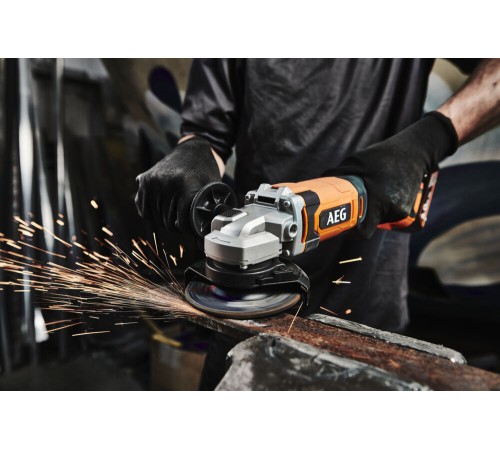 Угловая шлифмашина AEG Powertools BEWS18-125X2-0 (Без АКБ и ЗУ)