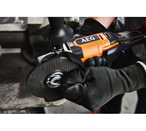 Угловая шлифмашина AEG Powertools BEWS18-125X2-0 (Без АКБ и ЗУ)