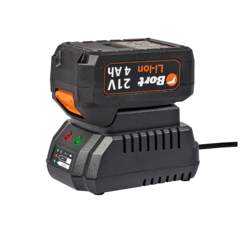 Угловая шлифмашина Bort BWS-21LI (2хАКБ и ЗУ)