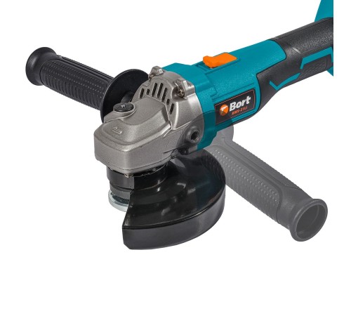 Угловая шлифмашина Bort BWS-21LI (2хАКБ и ЗУ)