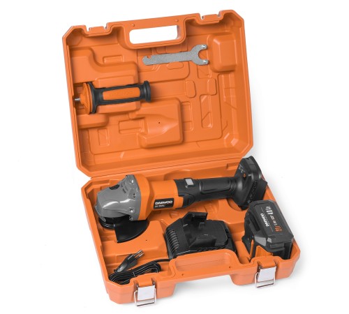 Угловая шлифмашина Daewoo Power DAG 2521Li Set (АКБ и ЗУ)