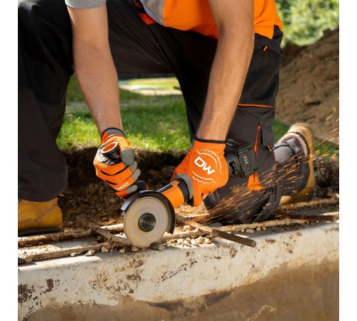 Угловая шлифмашина Daewoo Power DAG 2521Li Set (АКБ и ЗУ)