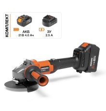 Угловая шлифмашина Daewoo Power DAG 2521Li Set (АКБ и ЗУ)