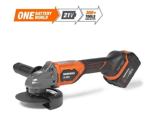 Угловая шлифмашина Daewoo Power DAG 3021Li Set (АКБ и ЗУ)