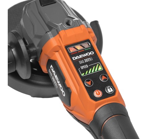 Угловая шлифмашина Daewoo Power DAG 3021Li Set (АКБ и ЗУ)