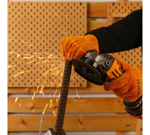 Угловая шлифмашина Deko DKAG-125 (2хАКБ и ЗУ)