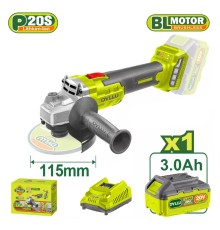 Угловая шлифмашина DYLLU DTLAPM21 (АКБ и ЗУ)