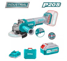 Угловая шлифмашина Total TAGLI2111561 (АКБ и ЗУ)