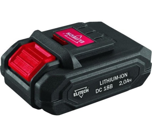 Аккумулятор ELITECH 18V 2.0Ah (1820127100)