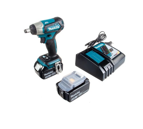 Гайковерт ударный аккумуляторный Makita DTW181RFE (2хАКБ 3.0Ач и ЗУ, кейс)