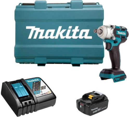 Гайковерт ударный аккумуляторный Makita DTW285RTK (АКБ 5.0Ач и ЗУ, кейс)