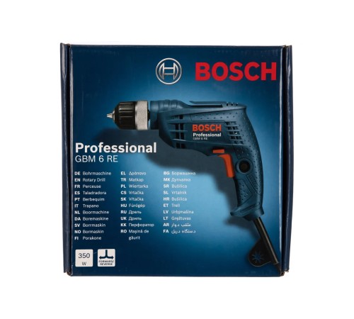 Безударная дрель Bosch GBM 6 RE