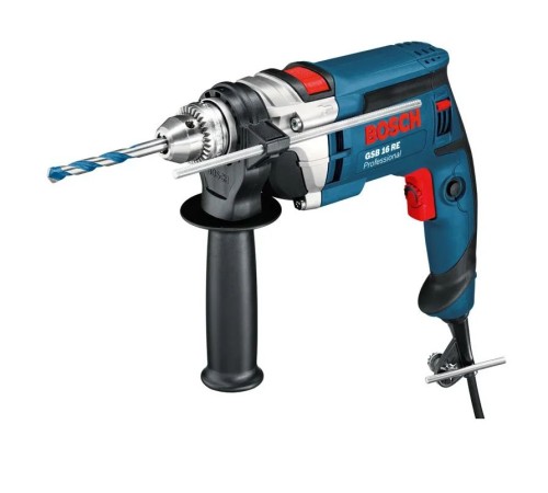 Ударная дрель Bosch GSB 16 RE, кейс