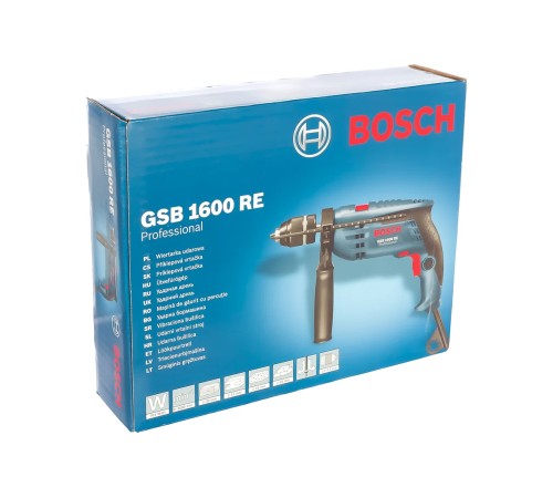Ударная дрель Bosch GSB 1600 RE
