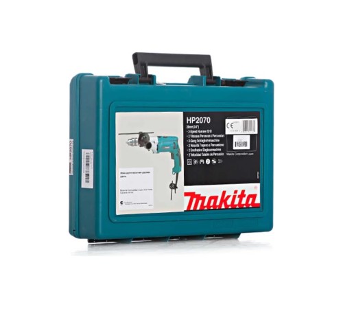 Ударная дрель Makita HP2070, кейс