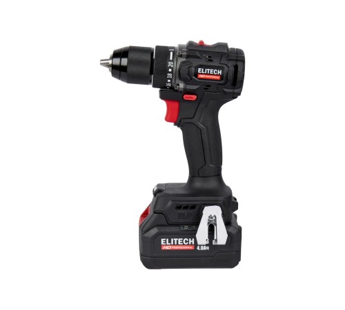 Дрель-шуруповерт аккумуляторная ELITECH CD 20SL2 (2хАКБ 4.0Ач и ЗУ, кейс)