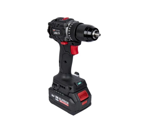 Дрель-шуруповерт аккумуляторная ELITECH CD 20SL2 (2хАКБ 4.0Ач и ЗУ, кейс)
