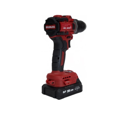 Дрель-шуруповерт аккумуляторная ELITECH ДА 20БЛ2 (2хАКБ 2.0Ач и ЗУ, кейс)