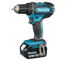 Дрель-шуруповерт аккумуляторная Makita DDF482RTJ (2хАКБ 5.0Ач и ЗУ, кейс)