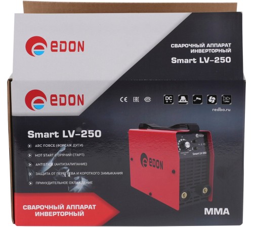Сварочный инвертор Edon Smart LV-250