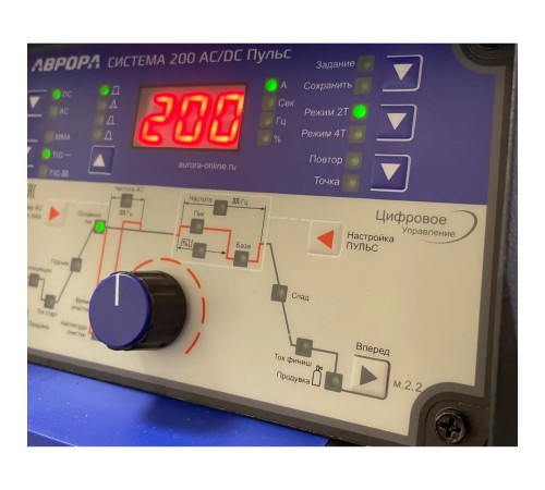 Сварочный инвертор  Аврора Система 200 AC/DC ПУЛЬС v2.2