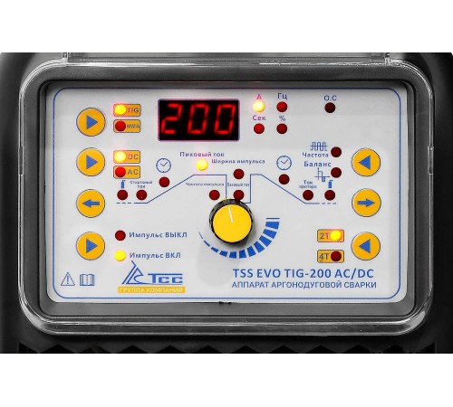 Сварочный инвертор TSS EVO TIG-200 AC/DC