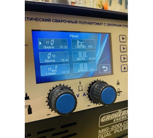 Сварочный полуавтомат  GROVERS ENERGY MIG-200 LCD DUAL PULSE