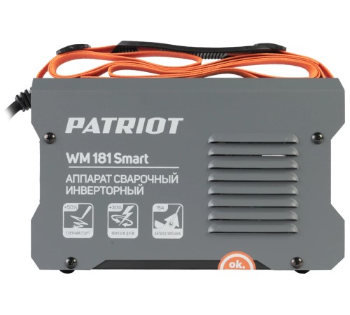 Сварочный инвертор Patriot WM 181Smart MMA