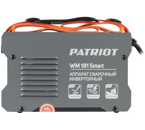 Сварочный инвертор Patriot WM 181Smart MMA