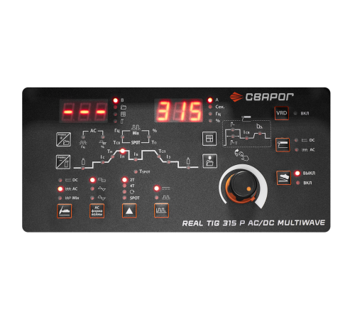 Сварочный инвертор Сварог REAL TIG 315 P AC/DC MULTIWAVE (E30301)